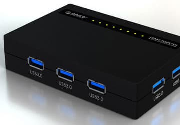 Orico H7988-U3 — семипортовый концентратор USB 3.0