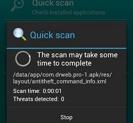 Вышло обновление Dr.Web для Android