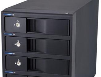 Внешний накопитель Century CRSJ535EU3 поддерживает установку пяти HDD