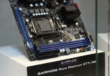 Системная плата Sapphire Pure Platinum Z77i: полная функциональность в типоразмере Mini-ITX