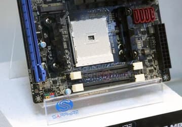 Sapphire Pure Platinum A75T — системная плата для процессоров AMD Trinity типоразмера Mini-ITX