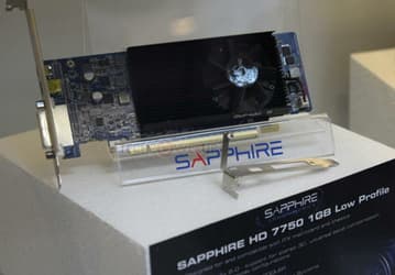 Sapphire делает 3D-карту Radeon HD 7750 низкопрофильной и тонкой