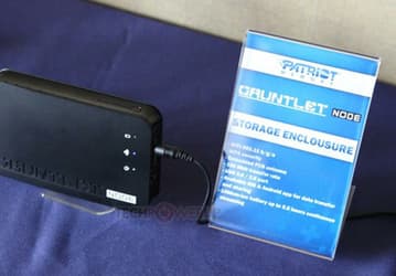 Patriot укомплектовала корпус для HDD Gauntlet NODE адаптером Wi-Fi и аккумулятором