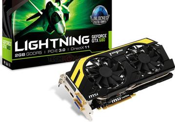 3D-карта MSI GeForce GTX 680 Lightning представлена официально