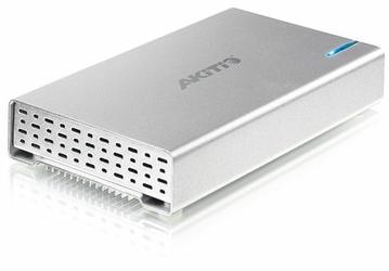 Корпус для внешнего накопителя Akitio Neutrino U3+ оснащен интерфейсами FireWire 800 и USB 3.0