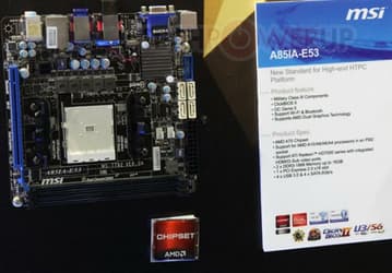 MSI A85IA-E53 — системная плата типоразмера Mini-ITX для APU AMD Trinity