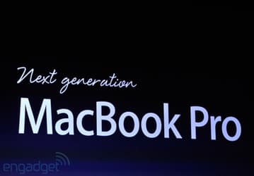 Apple представила ноутбук Next generation MacBook Pro с экраном разрешением 2880 х 1800 точек