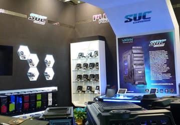 В корпусах для ПК SUC используются огромные бесшумные вентиляторы