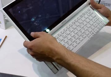 Стала известна цена трансформируемого ультрабука MSI Slider S20