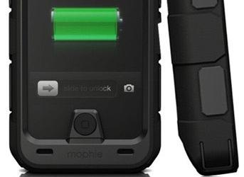 mophie juice pack PRO защищает смартфоны iPhone 4 или 4S и увеличивает время их автономной работы