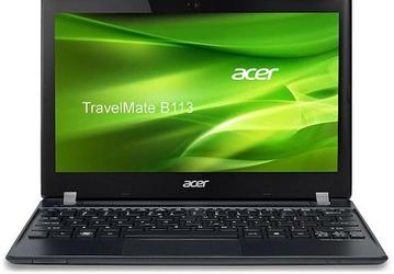 Портативный ПК Acer TravelMate B113 заимствует черты ультрабука при габаритах нетбука