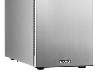 В корпусе Lian Li PC-A55 блок питания располагается у передней стенки