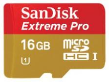 SanDisk называет Extreme Pro microSDHC UHS-I самыми быстрыми в мире картами памяти для смартфонов и планшетов