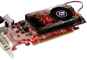 PowerColor выпускает низкопрофильный вариант 3D-карты Radeon HD 7750