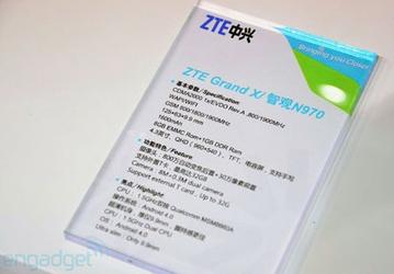 Появились подробности о смартфонах ZTE Grand X и Grand X LTE