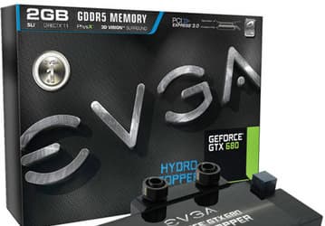 EVGA оснащает 3D-карту EVGA GeForce GTX 680 Hydro Copper жидкостным охлаждением 