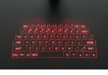 Elecom TK-PBL042BK: проекционная клавиатура для мобильных устройств