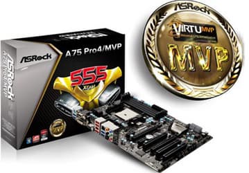 ASRock A75 Pro4/MVP — первая в мире системная плата на чипсете AMD с поддержкой технологии Lucid Virtu Universal MVP