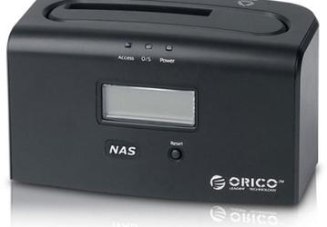 ORICO 8618NAS объединяет функции стыковочной станции и сетевого накопителя