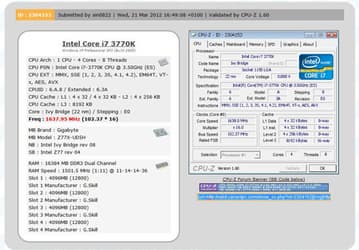 В системе на процессоре Ivy Bridge память G.Skill удалось разогнать до DDR3-3000