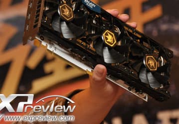 Galaxy показала прототип 3D-карты GeForce GTX 680 HOF