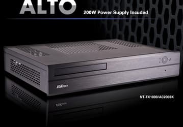Корпус ASKTech ALTO NT-TX1000/AC200BK предназначен для HTPC