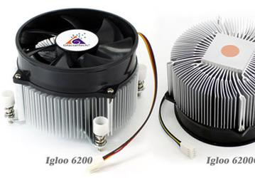 Охладитель GlacialTech Igloo 6200 совместим с процессорами Intel LGA 2011 с TDP до 130 Вт