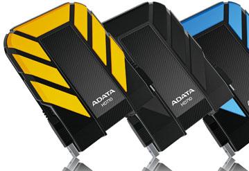 ADATA представила защищенный внешний HDD DashDrive Durable HD710