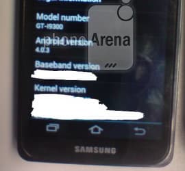 Фото дня: смартфон Samsung Galaxy S III (GT-i9300)