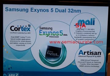 Появились первые сведения об однокристальных системах Samsung Exynos 5 