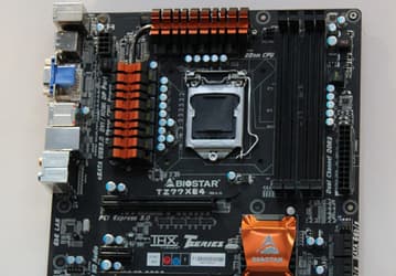 CeBIT: фоторепортаж со стенда BIOSTAR — системные платы