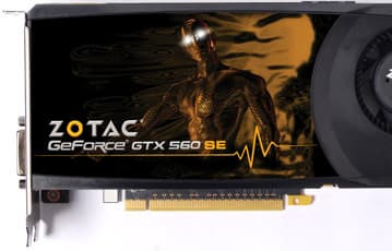 ZOTAC представляет видеокарту GeForce GTX 560 SE