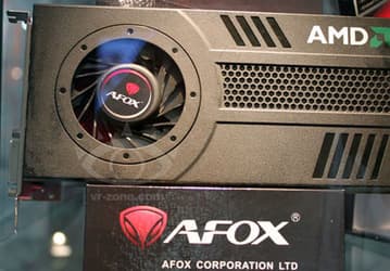 AFOX показала на CeBIT вариант AMD Radeon HD 7850 в однослотовом исполнении