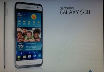 Появилось фото с датой выпуска Samsung Galaxy S III