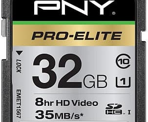 Карты памяти PNY SDHC Pro-Elite в режиме чтения развивают скорость до 50 МБ/с