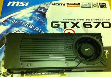 Фото дня: 3D-карта GeForce GTX 670 производства MSI