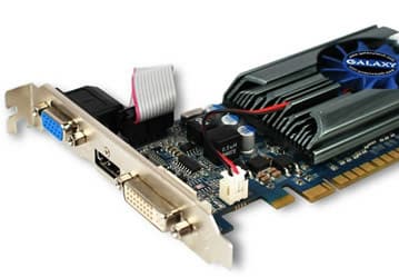 Galaxy выпускает видеокарты серии GeForce GT 600, включая модель GeForce GT 610 с пассивным охлаждением