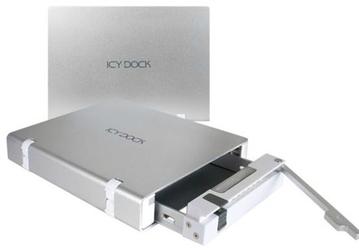 Корпуса для внешних накопителей Icy Dock MB559U3S-1S и MB559U3S-1SB оснащены интерфейсами USB 3.0 и eSATA