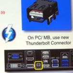 GIGABYTE планирует выпуск трех моделей системных плат с поддержкой Thunderbolt