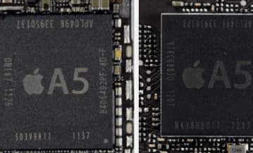 В некоторых планшетах Apple iPad 2 встречаются 32-нанометровые процессоры