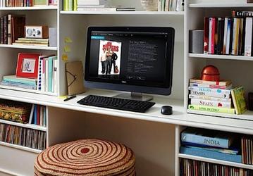 Разрешение экрана моноблочного ПК Dell Inspiron One 23 равно 1920 х 1080 пикселей