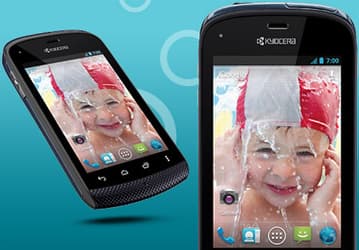 Android-смартфон Kyocera Hydro не боится воды, а его собрат Rise оснащен механической клавиатурой QWERTY