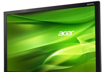 В 24-дюймовом мониторе Acer B243PWL используется панель типа IPS