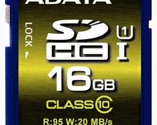ADATA выпускает карты памяти Premier Pro SDHC и SDXC UHS-I