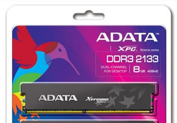 ADATA начинает продажи двухканальных наборов модулей памяти XPG Xtreme DDR3-2133X 