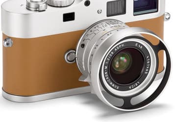 Наборы Leica M9-P Edition Hermès с отделанными телячьей кожей и серебром камерами Leica M9-P стоят $25000 и $50000