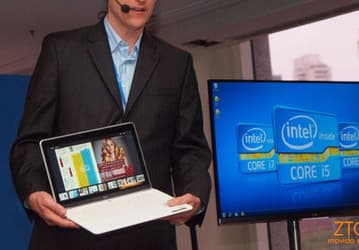 Ультрабук с сенсорным экраном и Windows 8 показан на IDF 2012