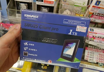 В Японии стартовали продажи SSD KINGMAX SMU25 Client Pro объемом 1 ТБ, цена изделия — $1500