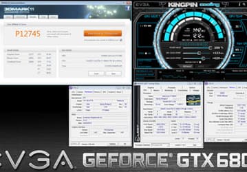 GeForce GTX 680 удалось разогнать до 1442 МГц, используя воздушное охлаждение