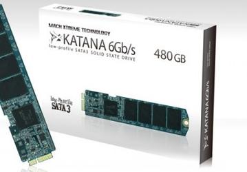 Новые SSD-модули Mach Xtreme MX-KATANA оснащены интерфейсом SATA 6 Гбит/с